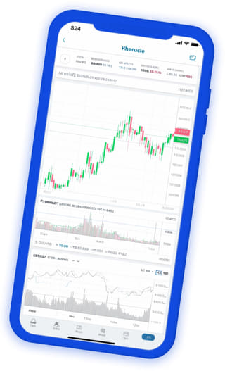 Live portfolio dashboard of the Sovereld crypto trading app